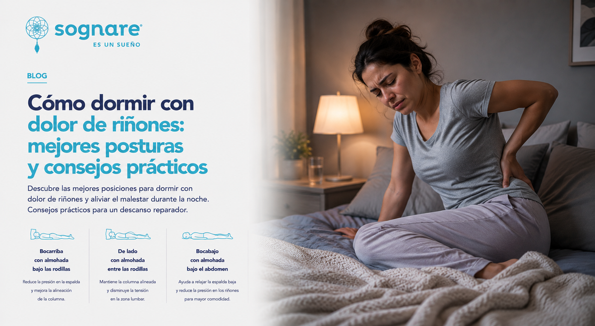 Posición para dormir con dolor de riñones-Sognare