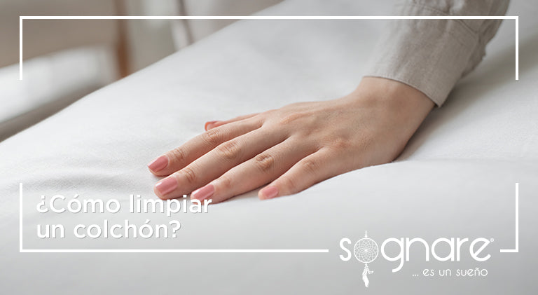 ¿Cómo limpiar un colchón?-Sognare