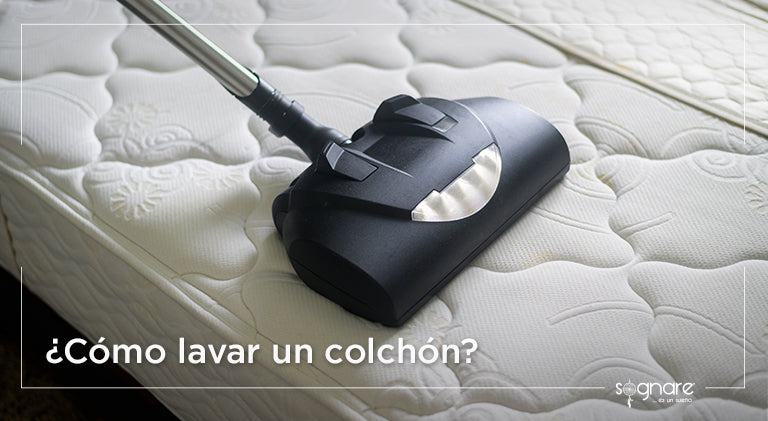 ¿Cómo lavar un colchón?