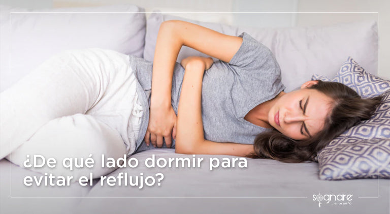 ¿De qué lado dormir para evitar el reflujo?-Sognare