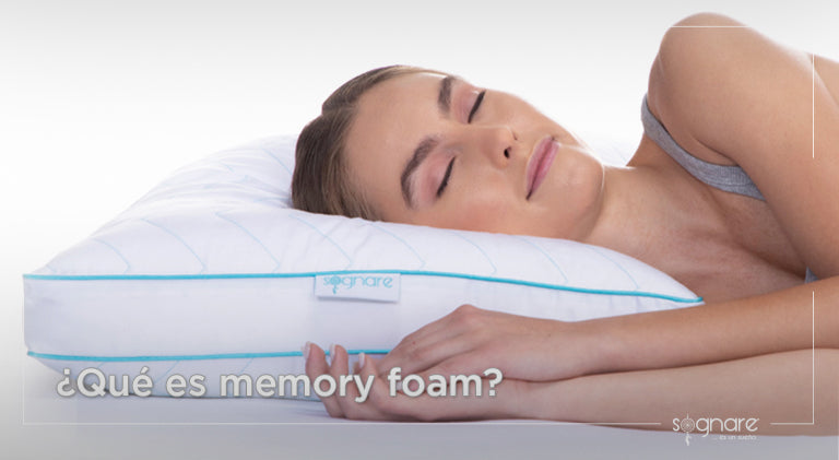 ¿Qué es memory foam?-Sognare