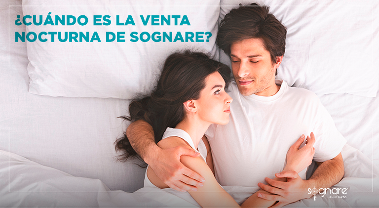 ¿Cuándo es la venta nocturna de Sognare?