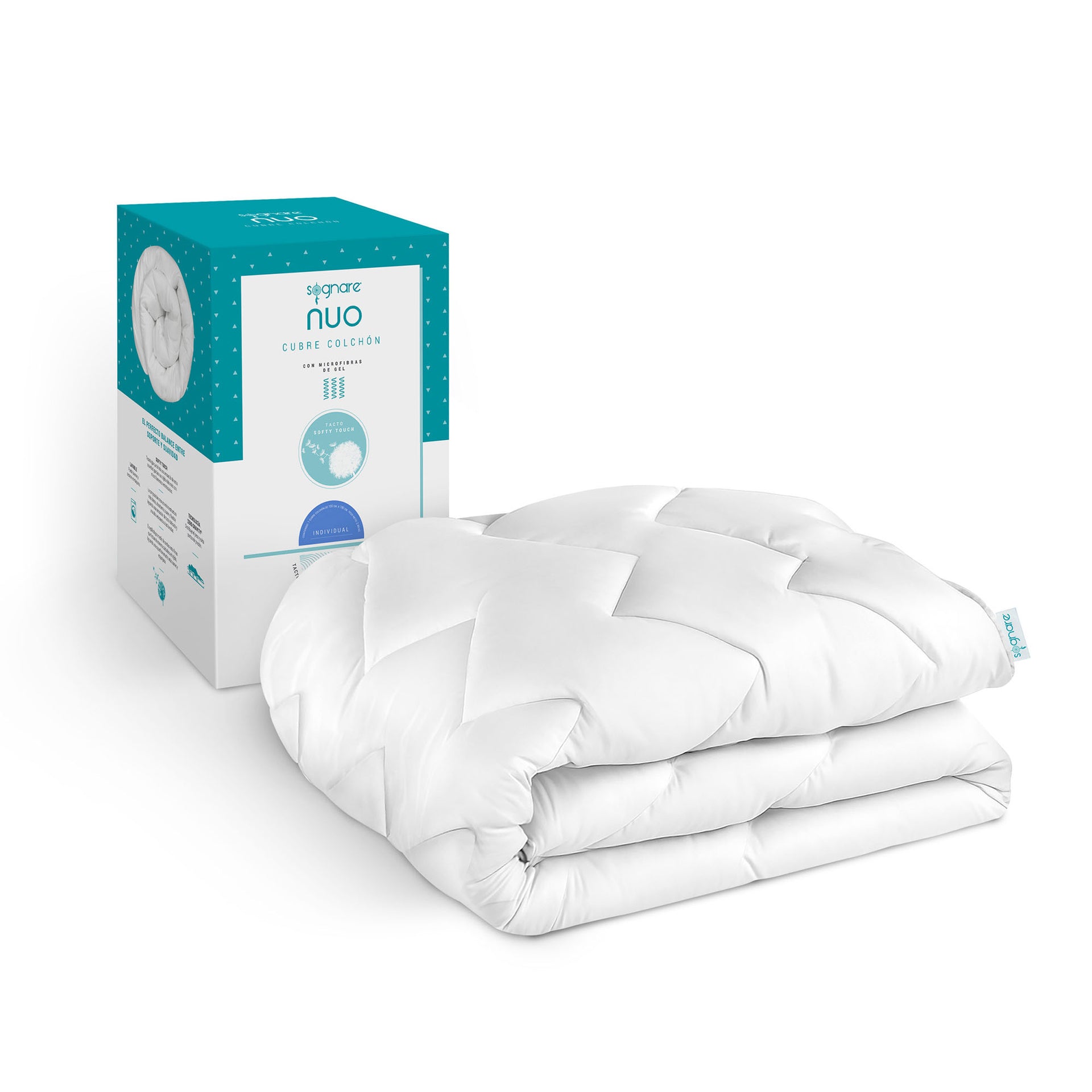 🛏️ Cubre Colchón Sognare NUO Con 40% OFF 12MSI