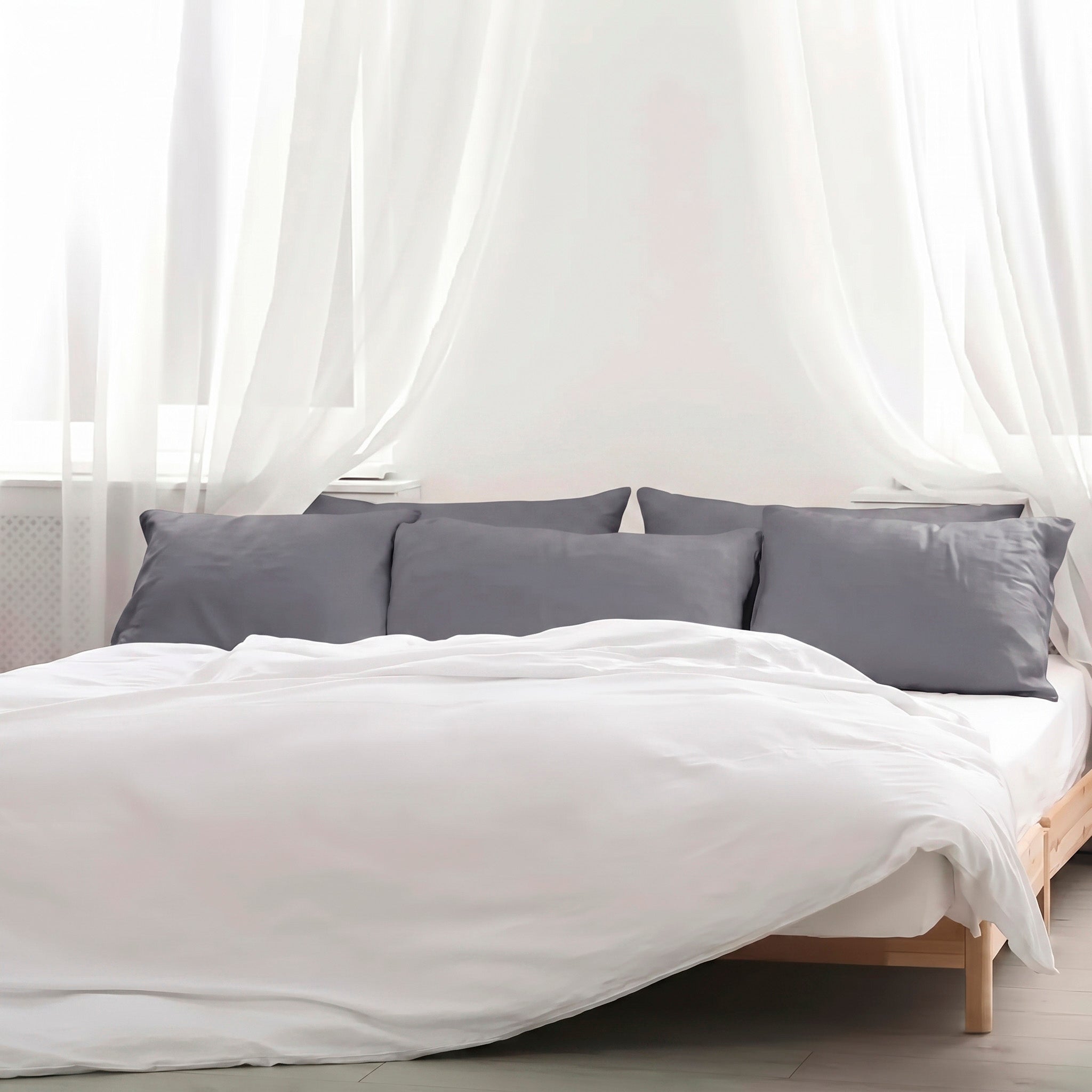 Set de Fundas de almohada Sognare® Gris