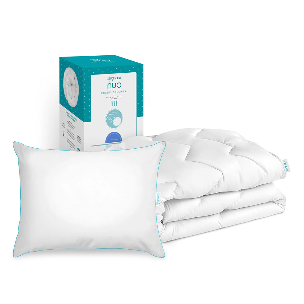 Cubre Colchón Sognare® Nuo + 1 Almohada Nuo