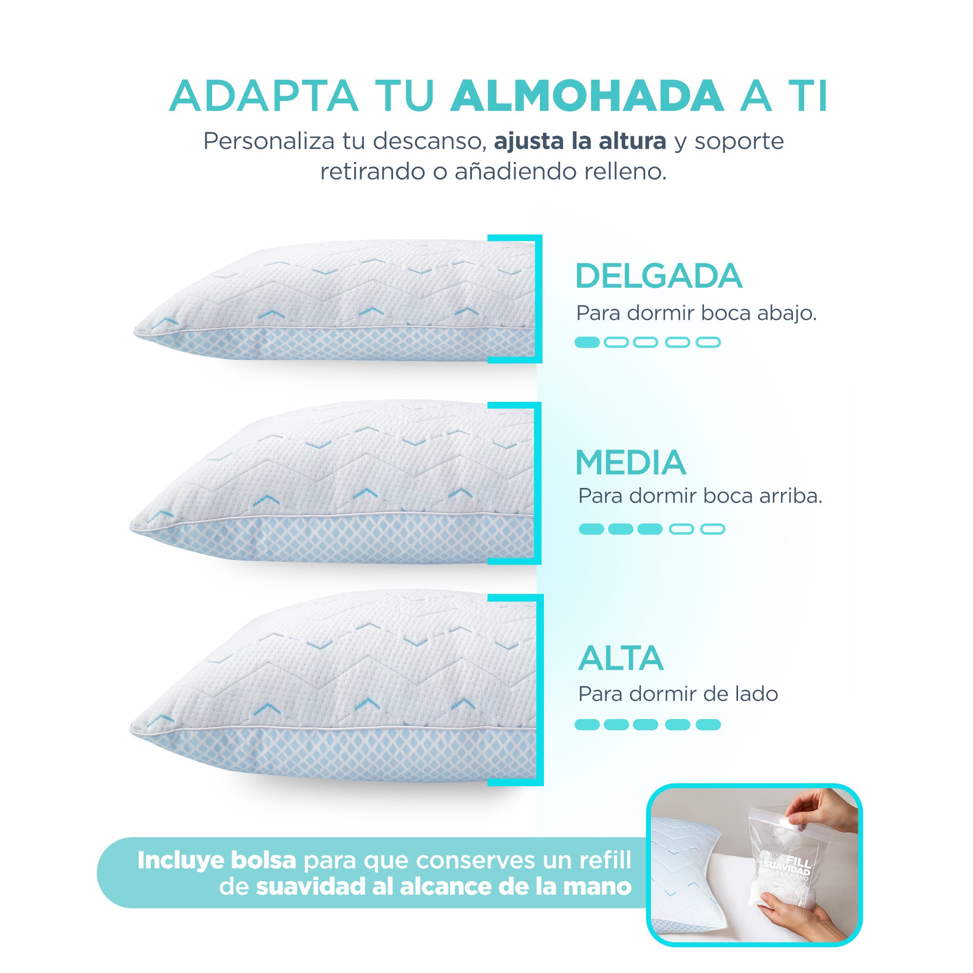 Almohada Sognare® Adaptive