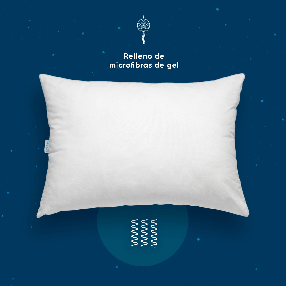 Paquete de 2 Almohadas Sognare® Base La mejor almohada
