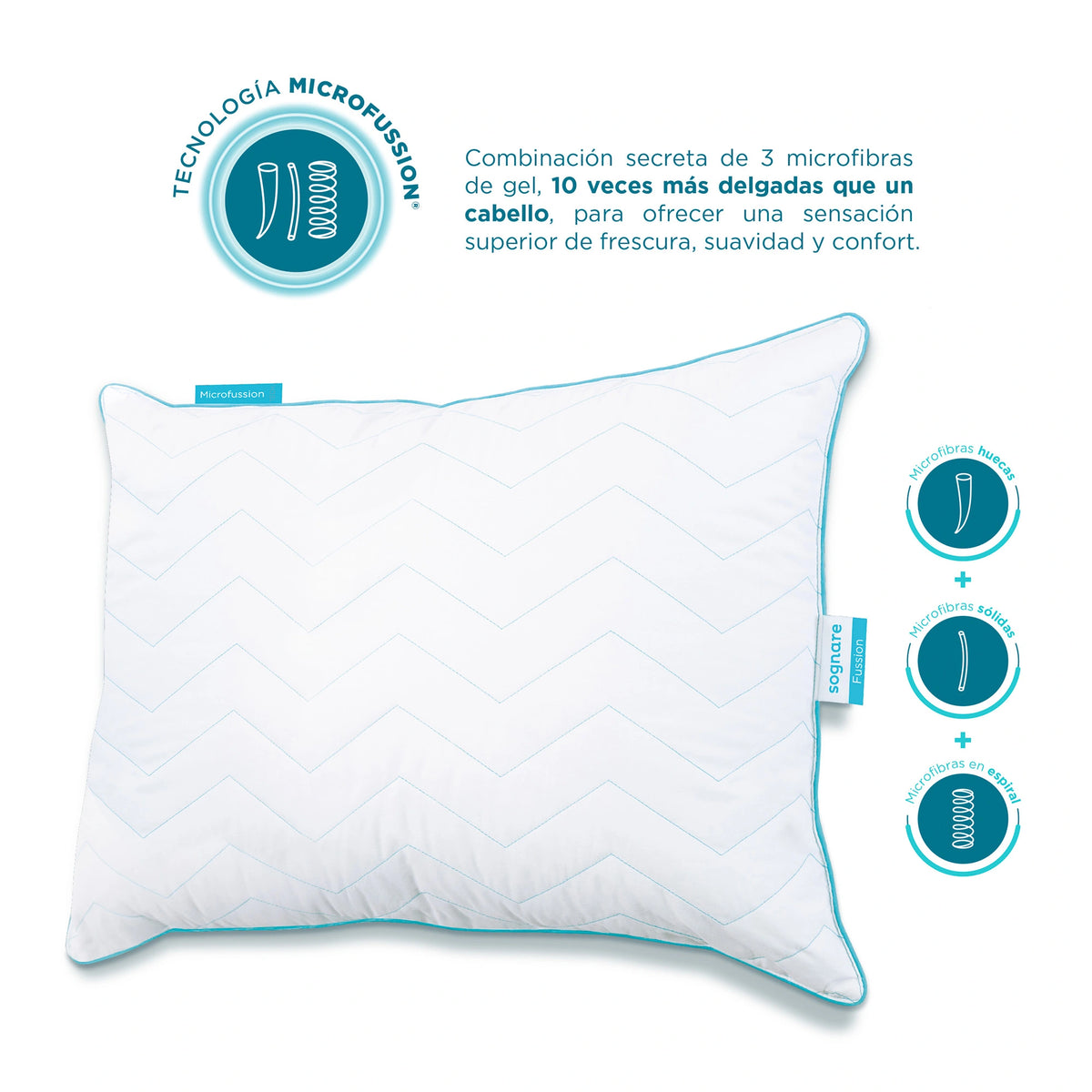 Almohada Sognare® Fussion La mejor almohada