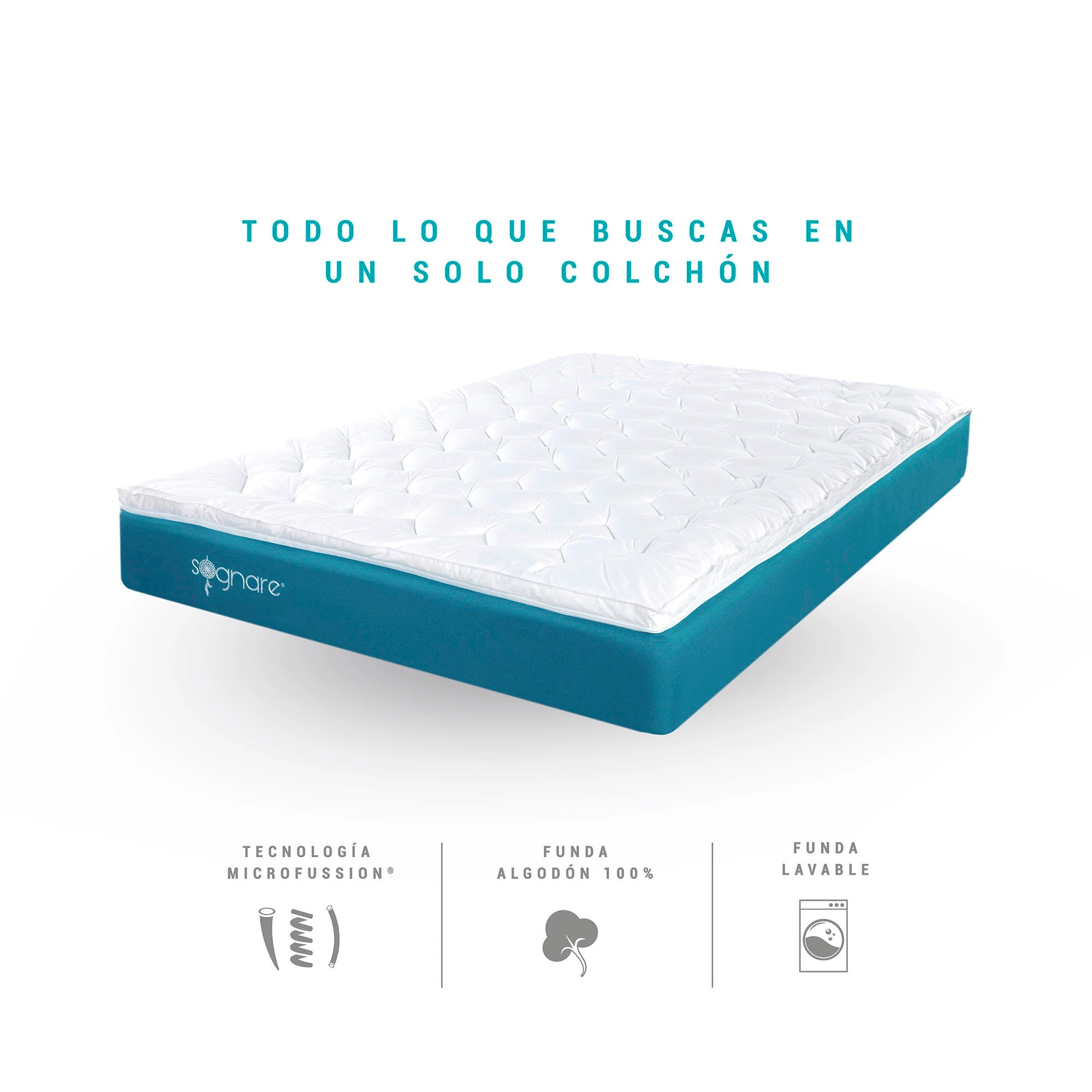 Colchón Sognare® Zero-El mejor colchón de México