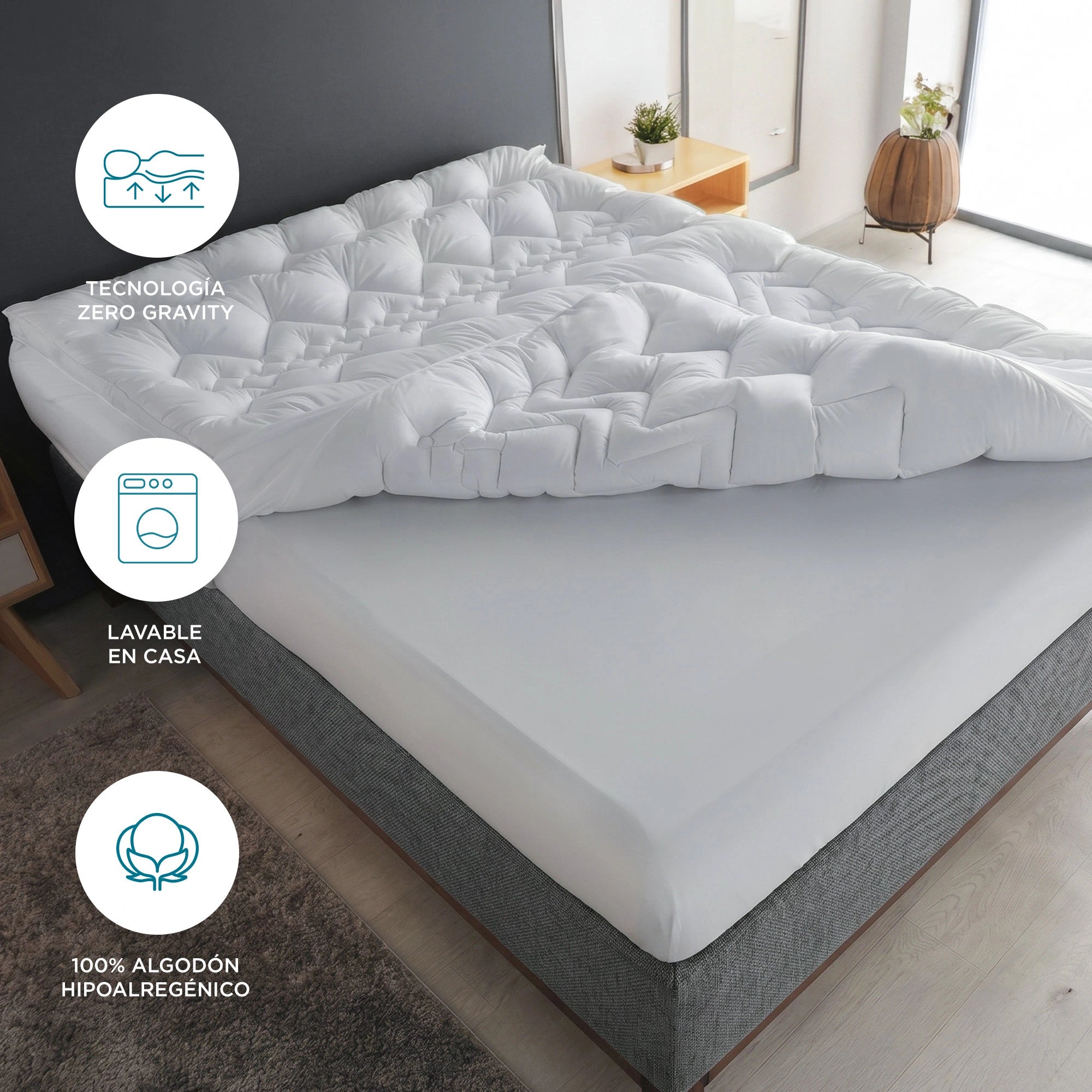 Cubre Colchón Sognare® Balance-Mejora tu descanso