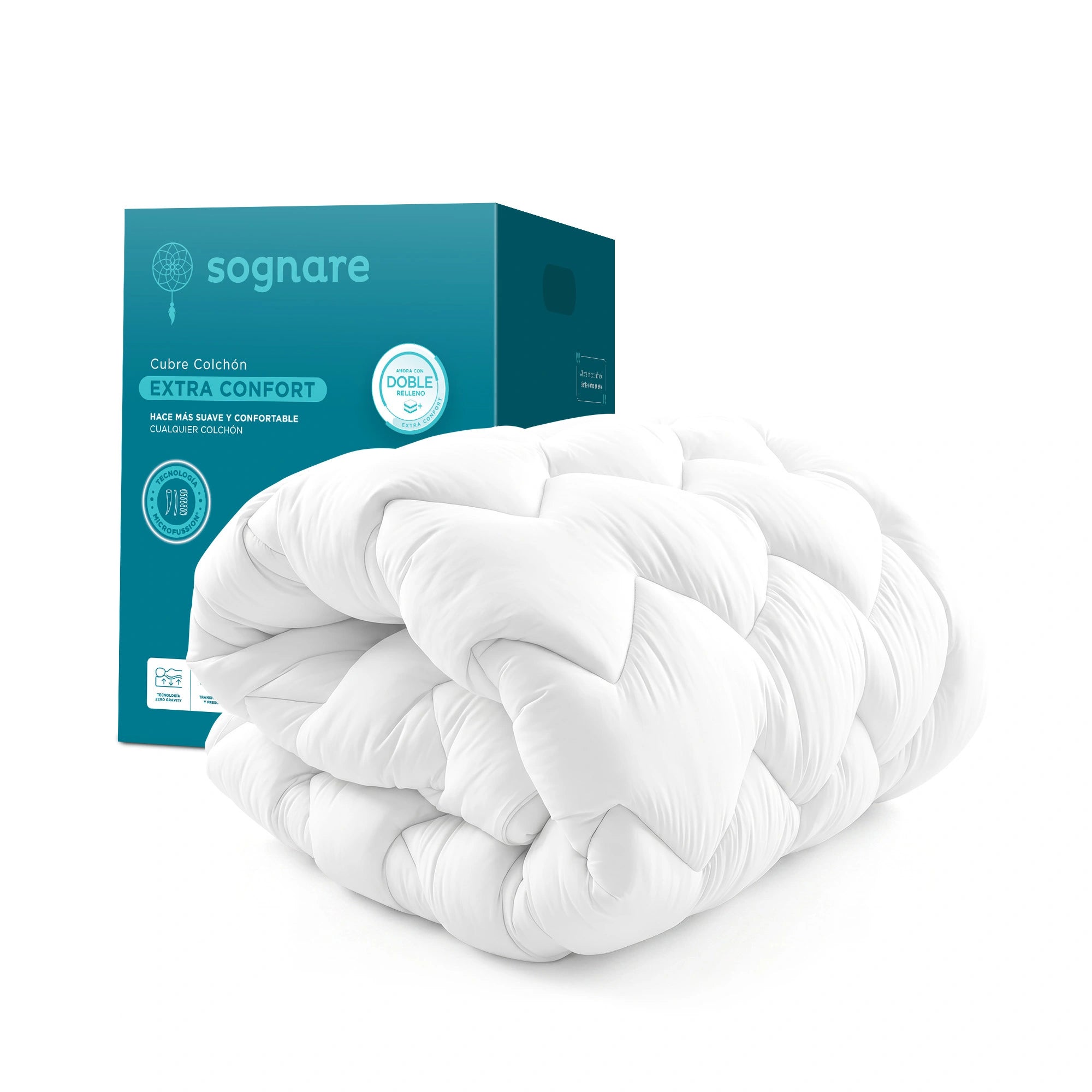 Cubre Colchón Sognare® Fussion-Mejora tu descanso
