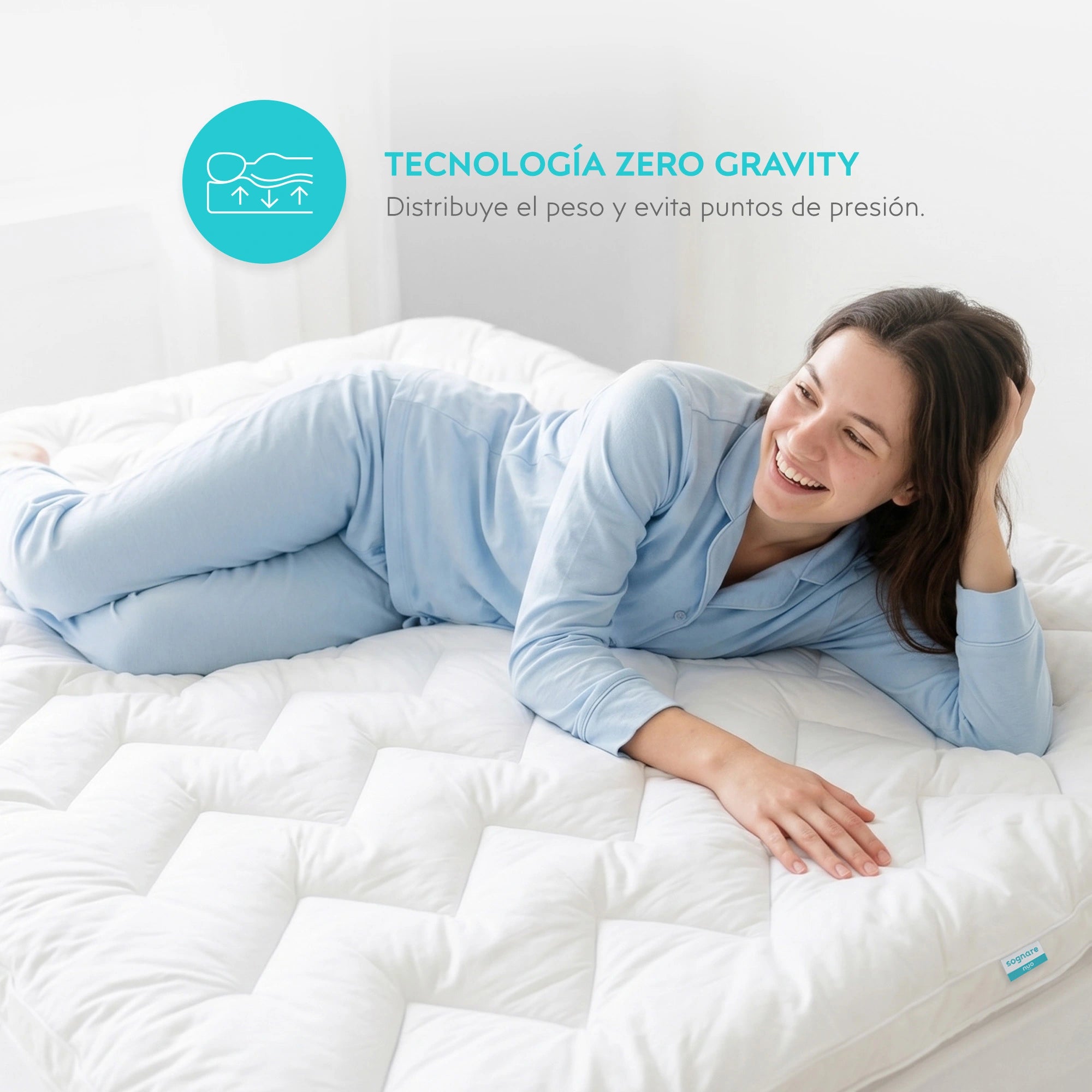 Cubre Colchón Sognare® Nuo-Mejora tu descanso