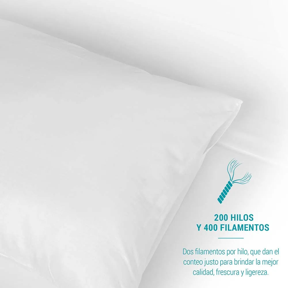 Set de Fundas de almohada Sognare® Blanco
