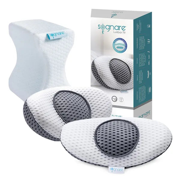 Oferta ahorra en paquete - Almohada Sognare® Lumbar Fit 2 pzs + Orthopedic