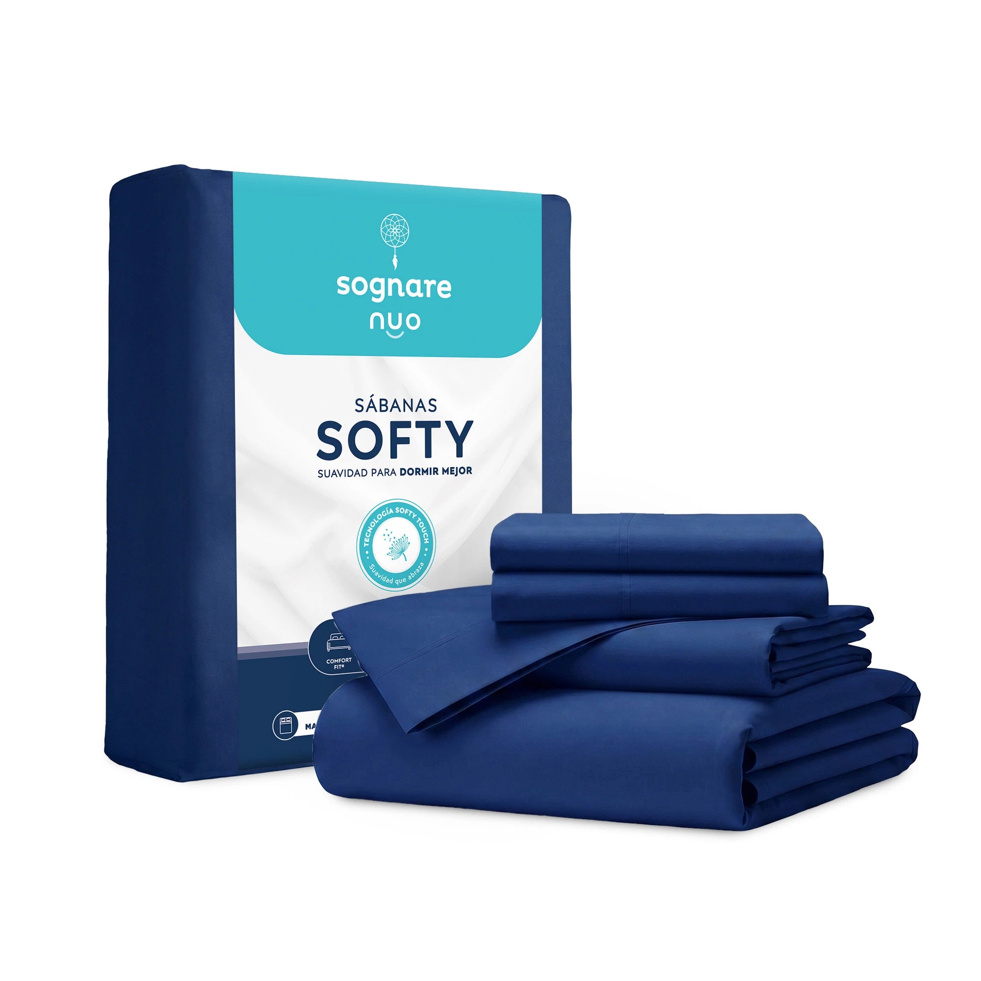 Set de Sábanas Sognare® Softy-ropa de cama