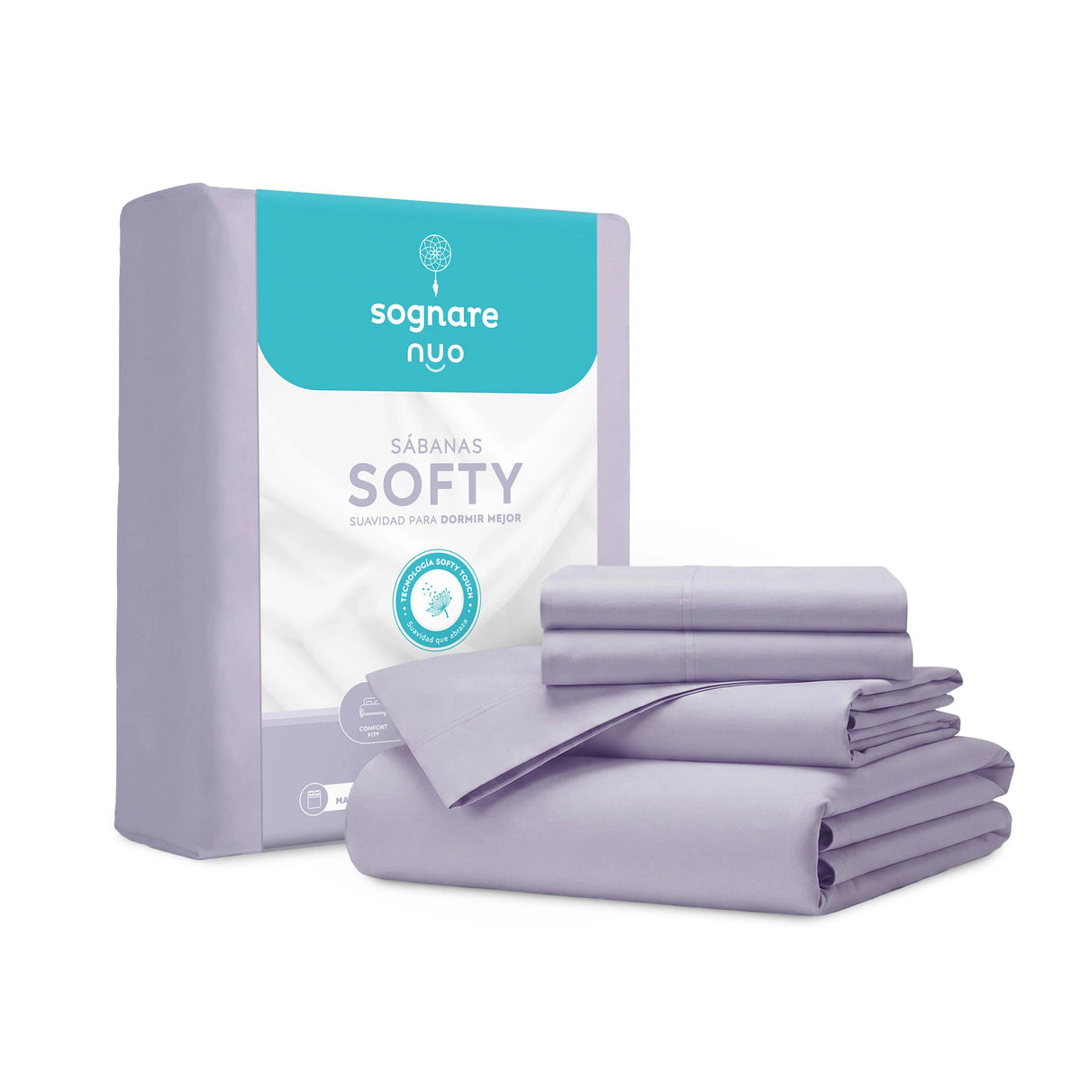 Set de Sábanas Sognare® Softy-ropa de cama