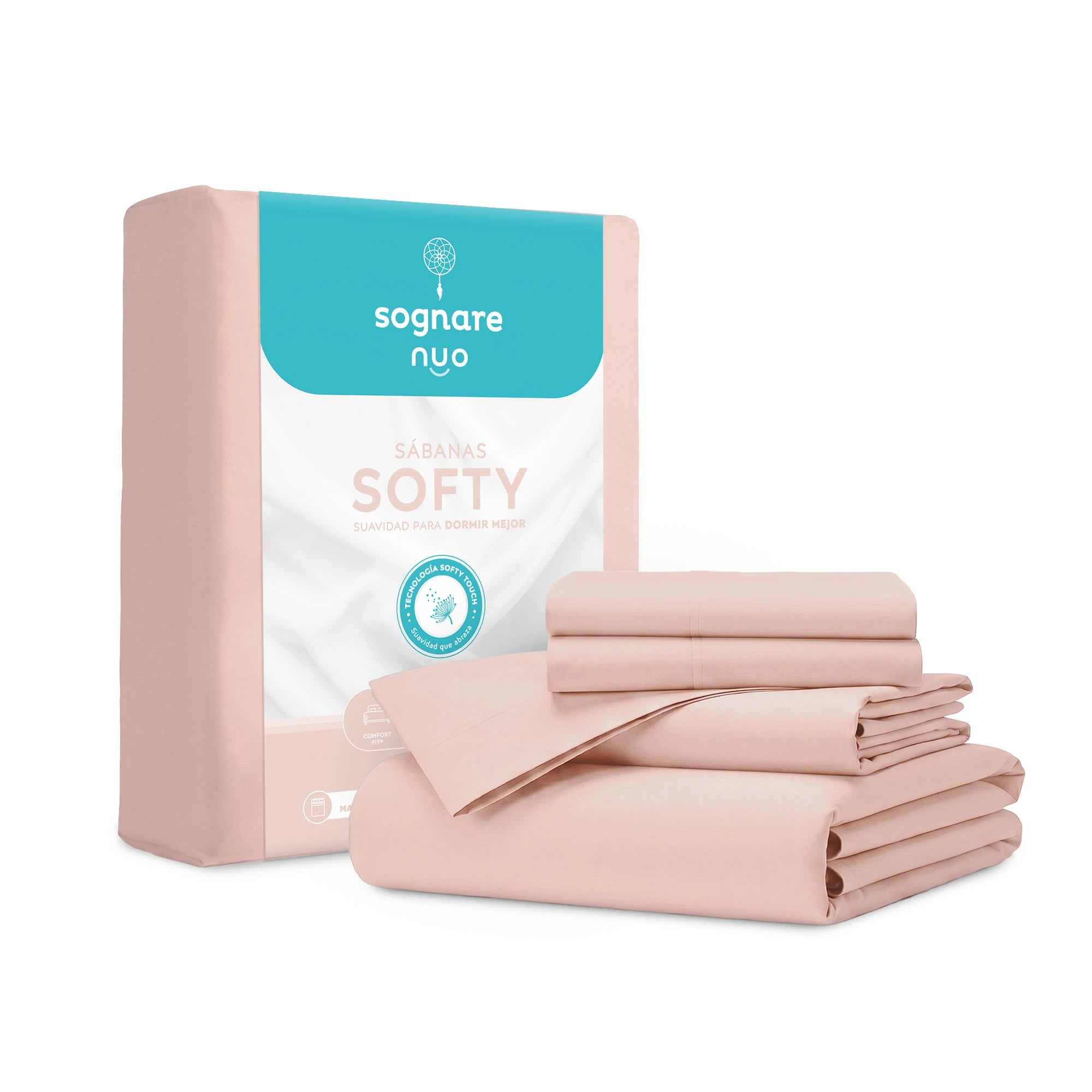 Set de Sábanas Sognare® Softy-ropa de cama