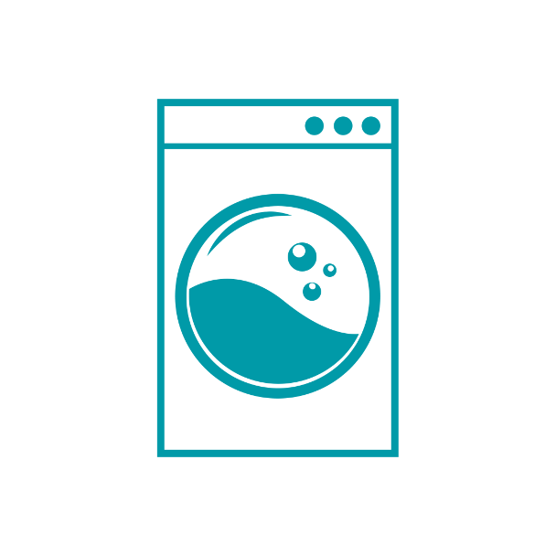 Icono para indicar que el producto es fácil de lavar y puede hacerse en casa.