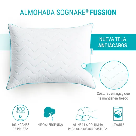 sognare - 8 Almohadas Fussion Estándar + 2 Almohadas Nuo Gratis